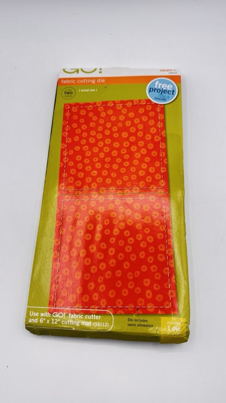 Accuquilt Fabric Cutting Die #55010 Square 5”